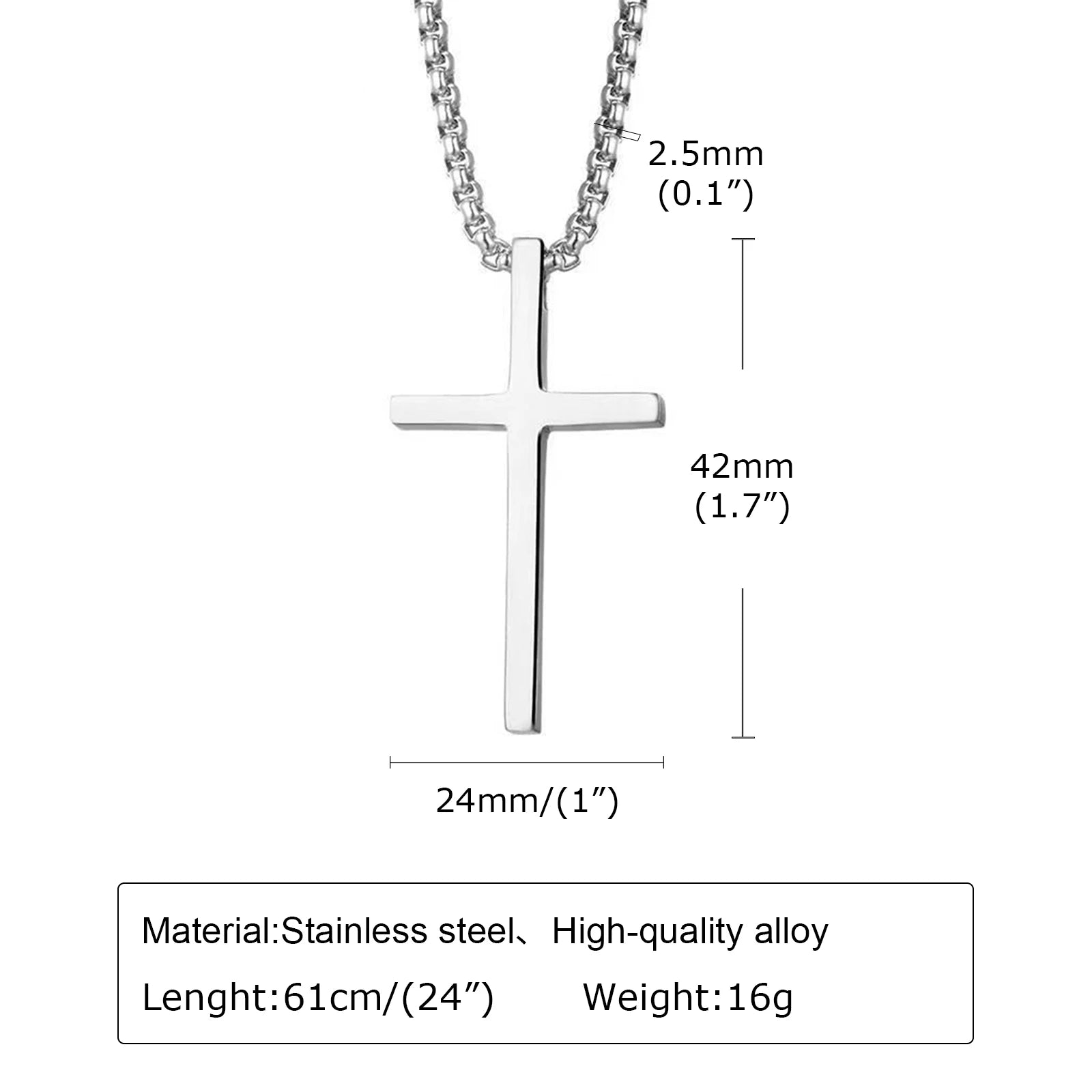 Christian necklace for Men
